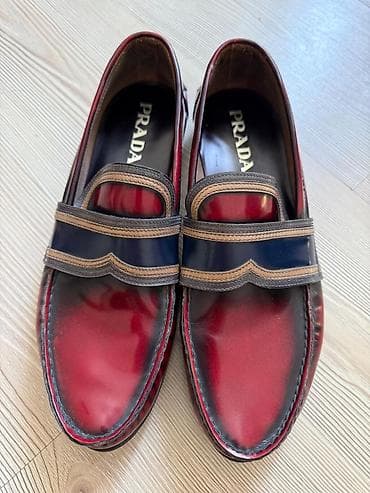 maksan: Ölçü: 42.5, rəng - Qırmızı, İşlənmiş — 1