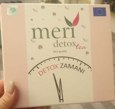 keci sudu satilir: Bu "Meri Detox Çayı" paketi, sağlam qablaşdırması ilə diqqət çəkir — 2