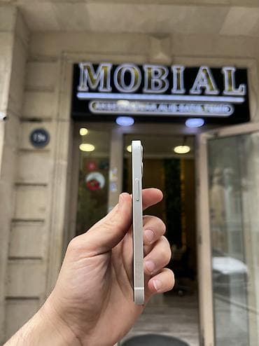 iphone cs: IPhone 12 mini, 64 GB, Ağ, Zəmanət, Simsiz şarj, Face ID — 6