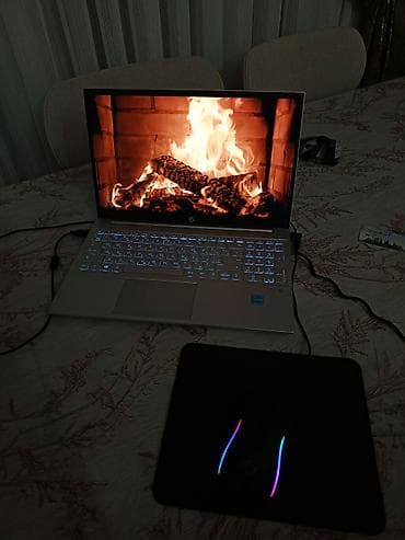 notebook aliram: HP Pavilion noutbuk Xüsusiyyətlər: - Model: HP Pavilion (gümüşü — 5