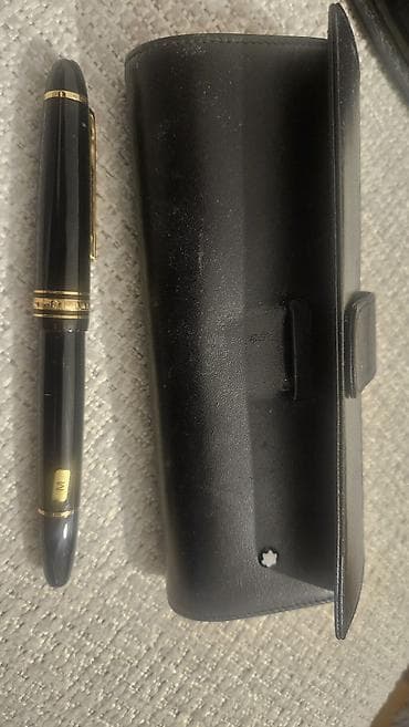 ləvazimatlar: Montblanc Meisterstück dolma qələm dəsti - Model: Montblanc — 4
