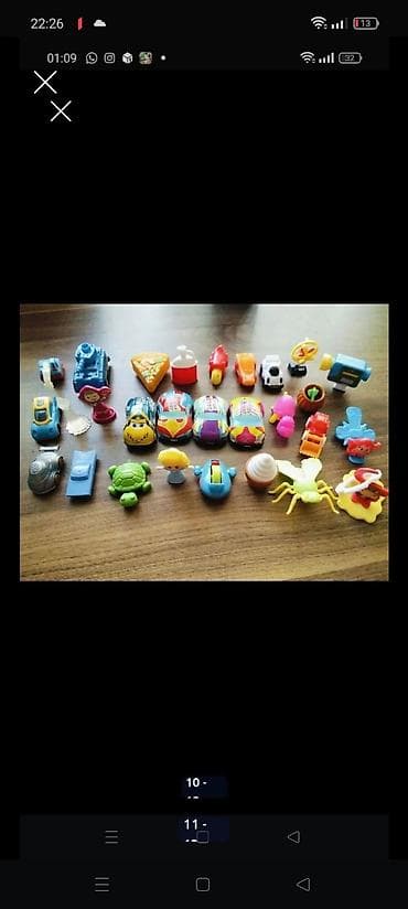 kinder oyuncaqlari: Hamsi satili r qiymetler 50qepikden 3manata qeder deyiwir ciddi — 5