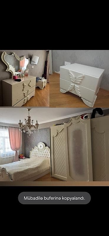 carpayı divan: Endirim olundu 🛑🛑Yataq dəsti satılır 550₼. Matrası var.Ünvan Yeni — 1