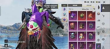 qara ayaqqabilar: PUBG Mobile hesabı – kosmetik kolleksiya ilə Xüsusiyyətlər: - — 5