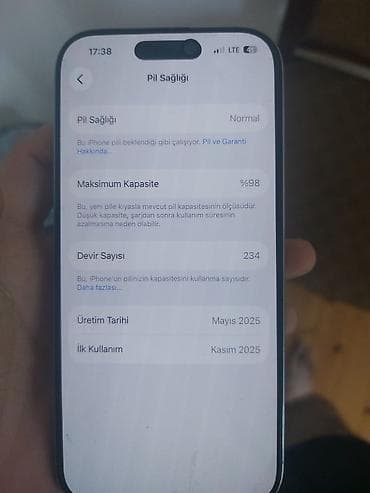 ipad 6 plus: IPhone 16 Pro, 128 GB, Gümüşü, Barmaq izi, Face ID, Simsiz şarj — 2