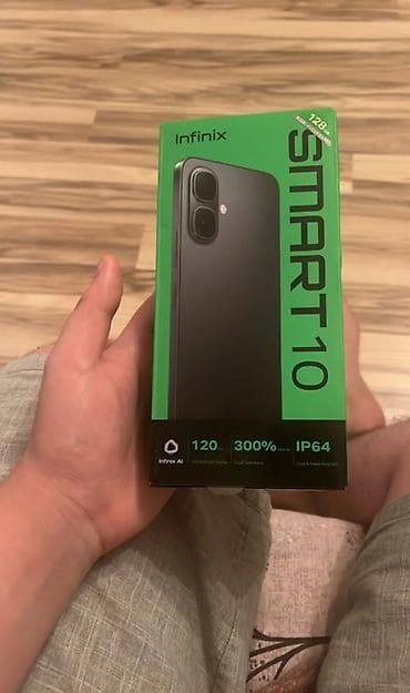 Infinix Hot 10, 128 GB, rəng - Qara