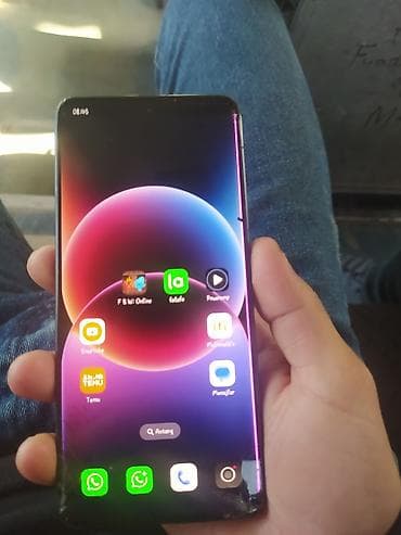 Oppo 256 GB, rəng - Yaşıl, Qırıq
