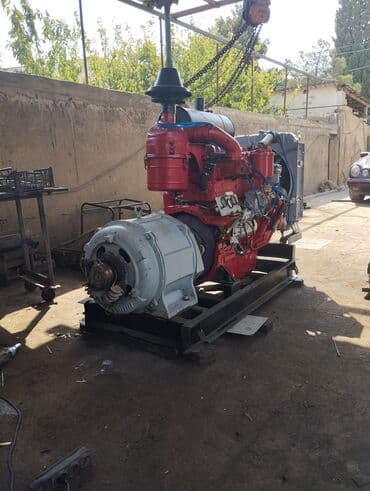 su çeni: Diesel elektrojen-set (stasionar çərçivə üzərində) - Güclü dizel — 4