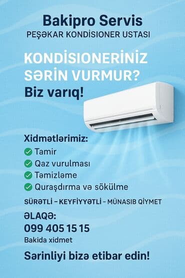 su ile isleyen kondisioner: Kondisioner 100-dən çox kv. m — 1