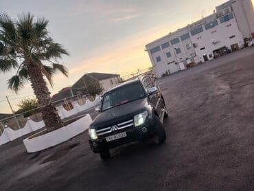 багажник на крышу авто: Mitsubishi Pajero (4x4) off-road SUV - Kuzov: qara rəng, 5 qapı, iri — 6