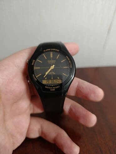 casio saat qadın: Yeni, Qol saatı, Casio, rəng - Qara — 1