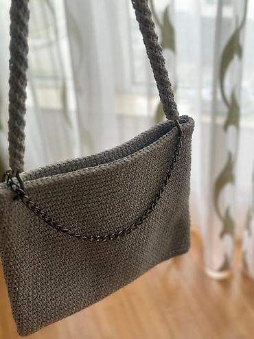 tergan sumkalar: El iş makrome çanta — 7