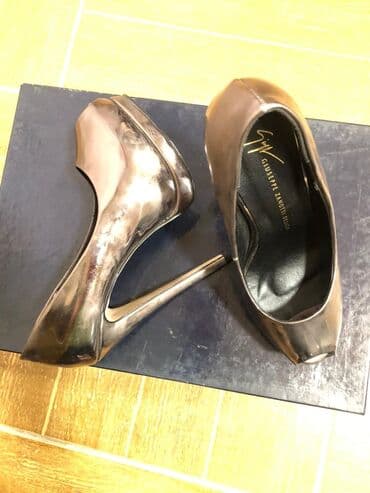 босоножки новые 36 размер: Tommy Hilfiger, Размер: 36, цвет - Серебристый, Новый — 5