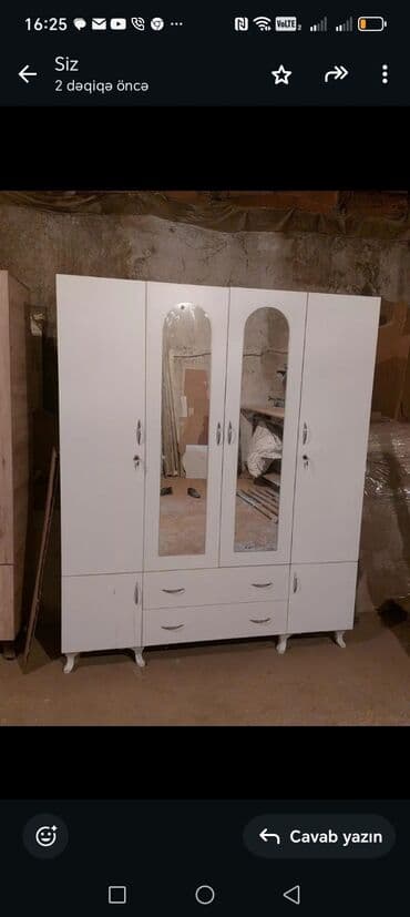 qapi: Yeni, Açılan, 1 qapı Düz dolab, Dolab-asılqan — 18