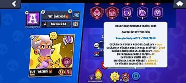 Brawl Stars hesabı – yüksək inkişaflı və tam kolleksiya yönümlü profil — 2