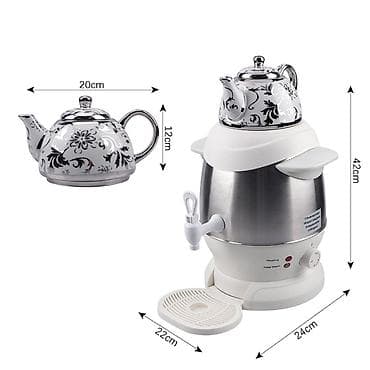 kombiler: Yeni Elektrik Samovar, 6 l, Pulsuz çatdırılma, Ödənişli çatdırılma, Rayonlara çatdırılma — 2