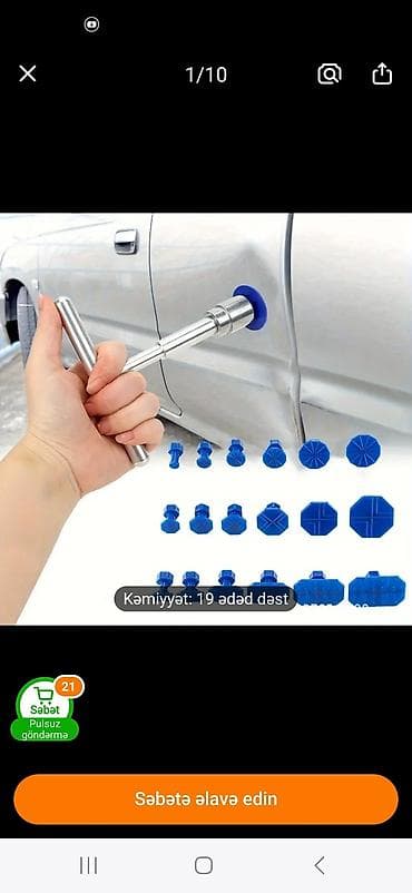 karavan maşınlar: Avtomobil batıqları cıxartmaq ücün super məhsul, ustaya getmədən — 6