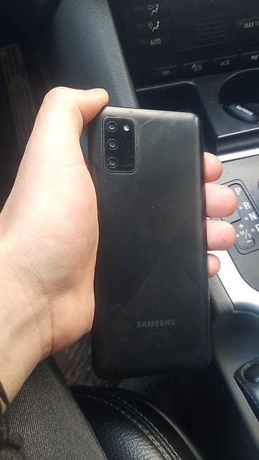 telefon zapchast: Samsung Galaxy A02 S, 32 GB, rəng - Qara — 2