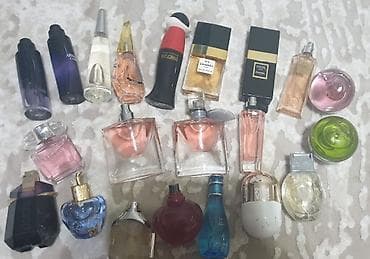 Orijinal parfumlar, 30 ml. Karobkasiz olduglari ucun endirimli