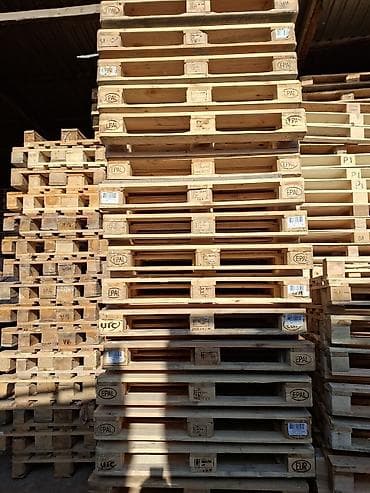 Pallet, 800 х 1200 sm, Ödənişli çatdırılma, Kredit yoxdur