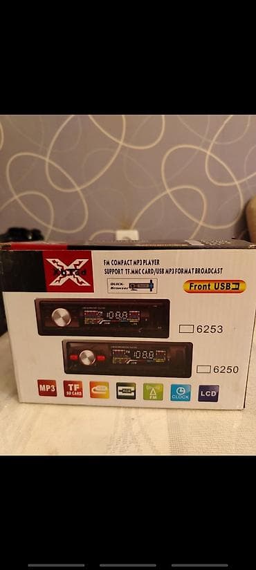 Avtomobil üçün FM/MP3 pleyer – Xblod 6253/6250 seriyası lalafo.az -da Avtomobil üçün FM/MP3 pleyer – Xblod 6253/6250 seriyası