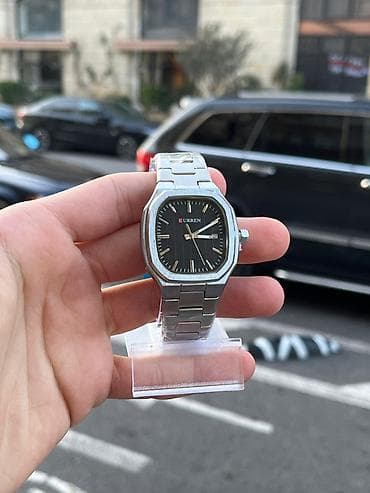 qara sabun: Yeni, Qol saatı, Curren, rəng - Gümüşü — 3