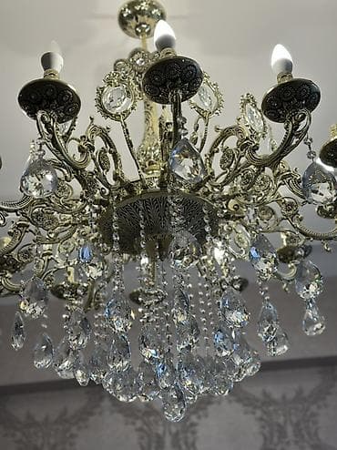 lisd: Çılçıraq, 10 və daha çox lampa, Metal — 4