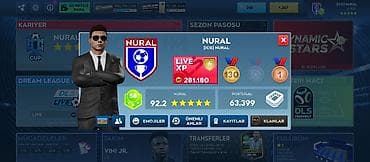 Nərdlər: Dream League Soccer hesabı – yüksək reytinqli komanda və zəngin heyət — 2