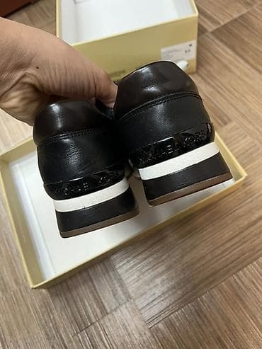 krasovkalar qadin ucun: Michael Kors qadın idman ayaqqabısı - Model: Michael Kors (arxa — 4