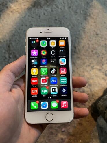 IPhone 8, 64 GB, Ağ, Barmaq izi