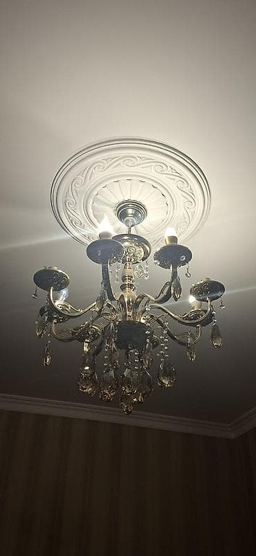 Çılçıraq, 8 lampa, Metal — 3