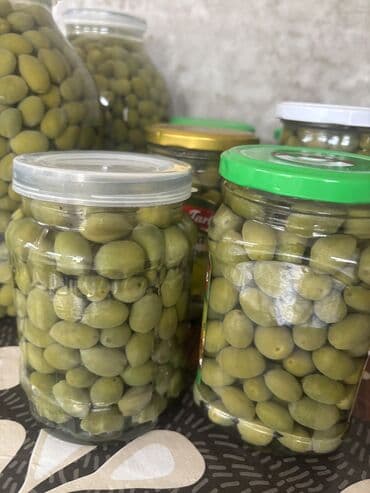 Ət və dəniz məhsulları: Həyətimdə yetişən zeytun ağacından dərilmiş yerli növ zeytunlar 3 — 3