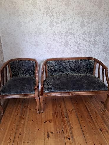 İşlənmiş, Divan, 2 kreslo — 1