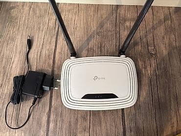 ucuz oyun laptop: TP-Link TL-WR841N Wi‑Fi router - Sürət: 300 Mbps Wireless N (2.4 GHz) — 2
