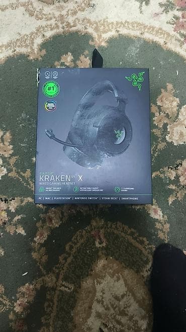 Планшеты: Razer Kraken V4 X – simli gaming qulaqlıq Xüsusiyyətlər: - Razer — 1