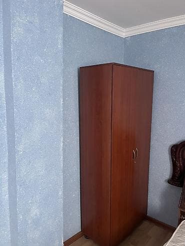 tək qorka: 2 qapılı, Təkərli, Qəhvəyi, Taxta, Açılan, Düz dolab — 1