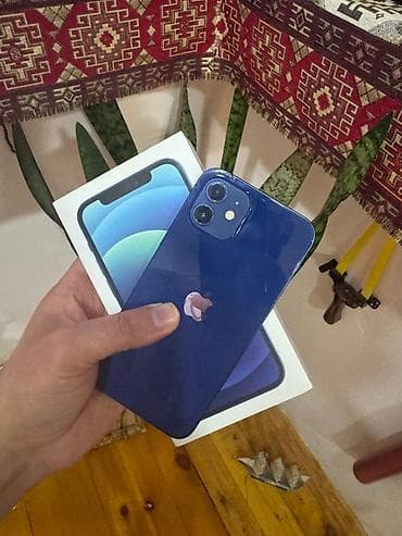 ikinci el 12: IPhone 12, Mavi, Face ID — 1