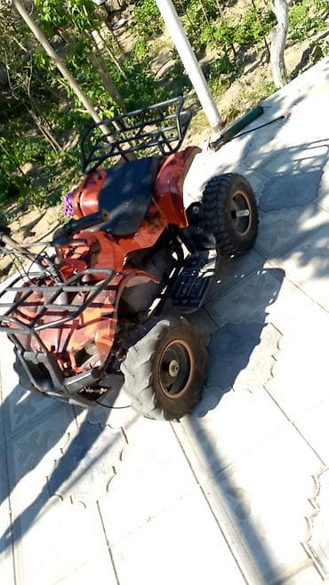 təkər type 0: Uşaq/yeniyetmələr üçün elektrik ATV - Gövdə: narıncı-kamuflyaj — 2