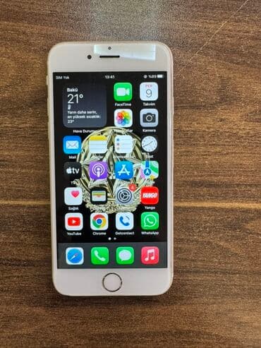 IPhone 6s, 64 GB, Rose Gold, Barmaq izi