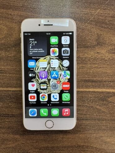 ayfon 6 barter: IPhone 6s, 64 GB, Rose Gold, Barmaq izi — 1