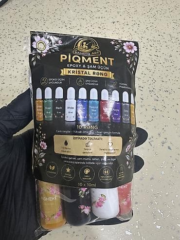 eboksit satilir: Epoksi Resin Dəsti – Yaradıcı Hobbiləriniz üçün Hər Şey Bir Paketdə! 🎨 — 3