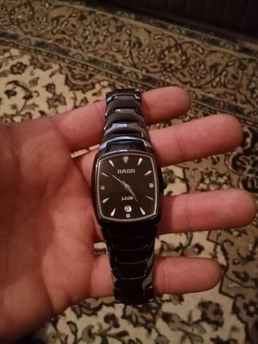 rado qol saatlari: Qol saatı, rəng - Qara — 1