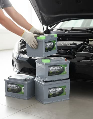 akumlyator 90 ah: Energy, 75 ah, Orijinal, Türkiyə, Yeni — 1