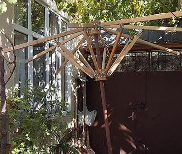 зонт: Bağ üçün böyük çətir karkası (mexanizmi) - Material: əsas dirək — 2