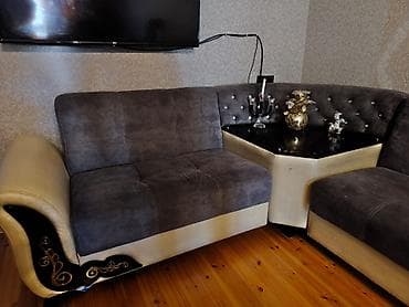 oturaca: İşlənmiş, Künc divan, Qonaq otağı üçün, Açılmayan — 1