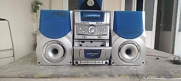 mini xaladennik: Super Sunny SS-28K ev audiosistemi - 3 hissəli mini mərkəz: iki taxta — 4