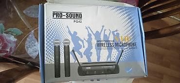 PRO-SOUND PG42 – peşəkar VHF simsiz mikrofon sistem, işlenmemişdir!