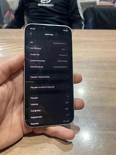iphone 6 ekranı: IPhone 12, 128 GB, Yaşıl, Qırıq — 6