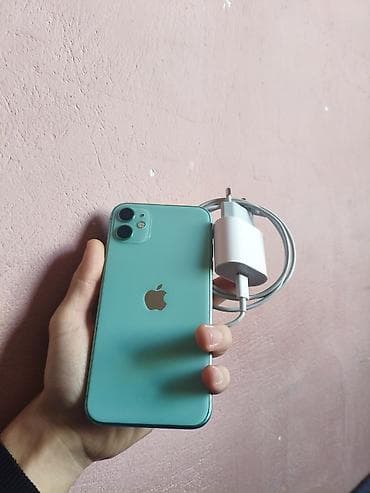 kondisioner 2 ci əl: IPhone 11, 128 GB, Yaşıl, Simsiz şarj — 1