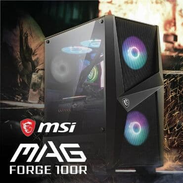 komptel baku: Msi Mag Forge 100R Gaming Case 🔸mid-tower 🔸atx / micro-atx / mini-itx — 2